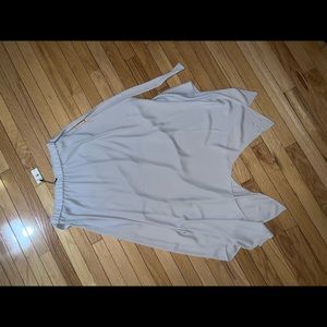 Women’s High Waisted Satin Ruffle Slip Skirt